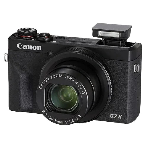 Canon PowerShot G7 X Mark III 20.2MP 4K Digital Camera 4.2x Optical Zoom Black