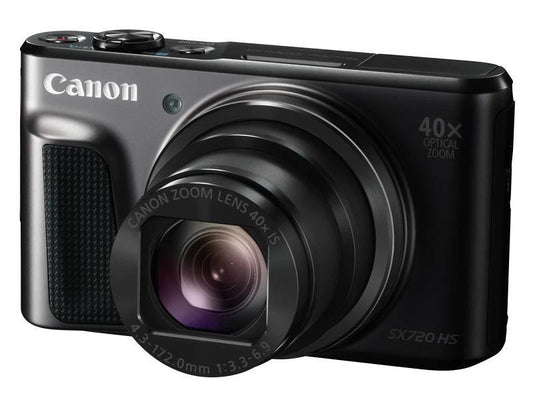 Canon PowerShot SX720 HS 20.3MP 40x Optical Zoom Full HD Digital Camera Black