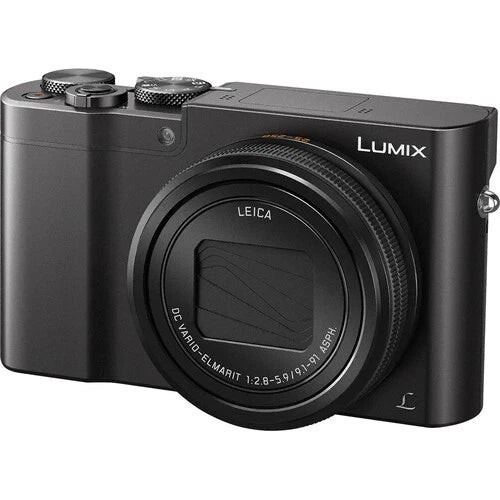 Panasonic Lumix DMC-ZS100 20.1MP 10x Optical Zoom 4K Digital Camera Black