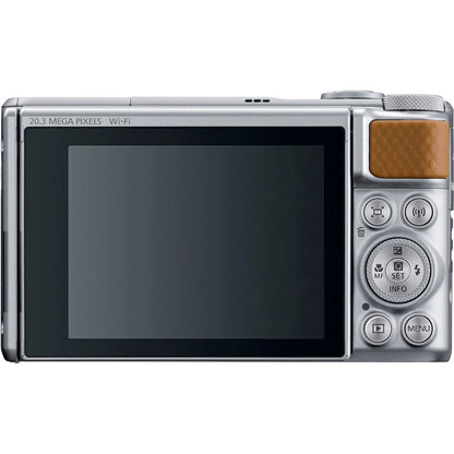 Canon PowerShot SX740 HS 20.3MP 40x Optical Zoom 4K Digital Camera Silver