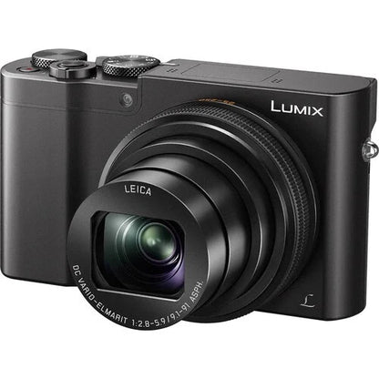 Panasonic Lumix DMC-ZS100 20.1MP 10x Optical Zoom 4K Digital Camera Black