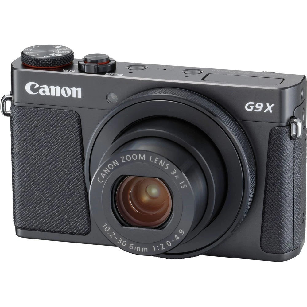 Canon PowerShot G9 X Mark II 20.1MP 1-Inch Sensor Compact Digital Camera Black