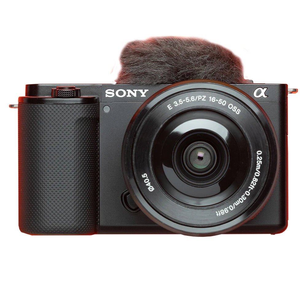 Sony ZV-E10 24.2MP APS-C 4K Mirrorless Camera with 16-50mm Lens Black