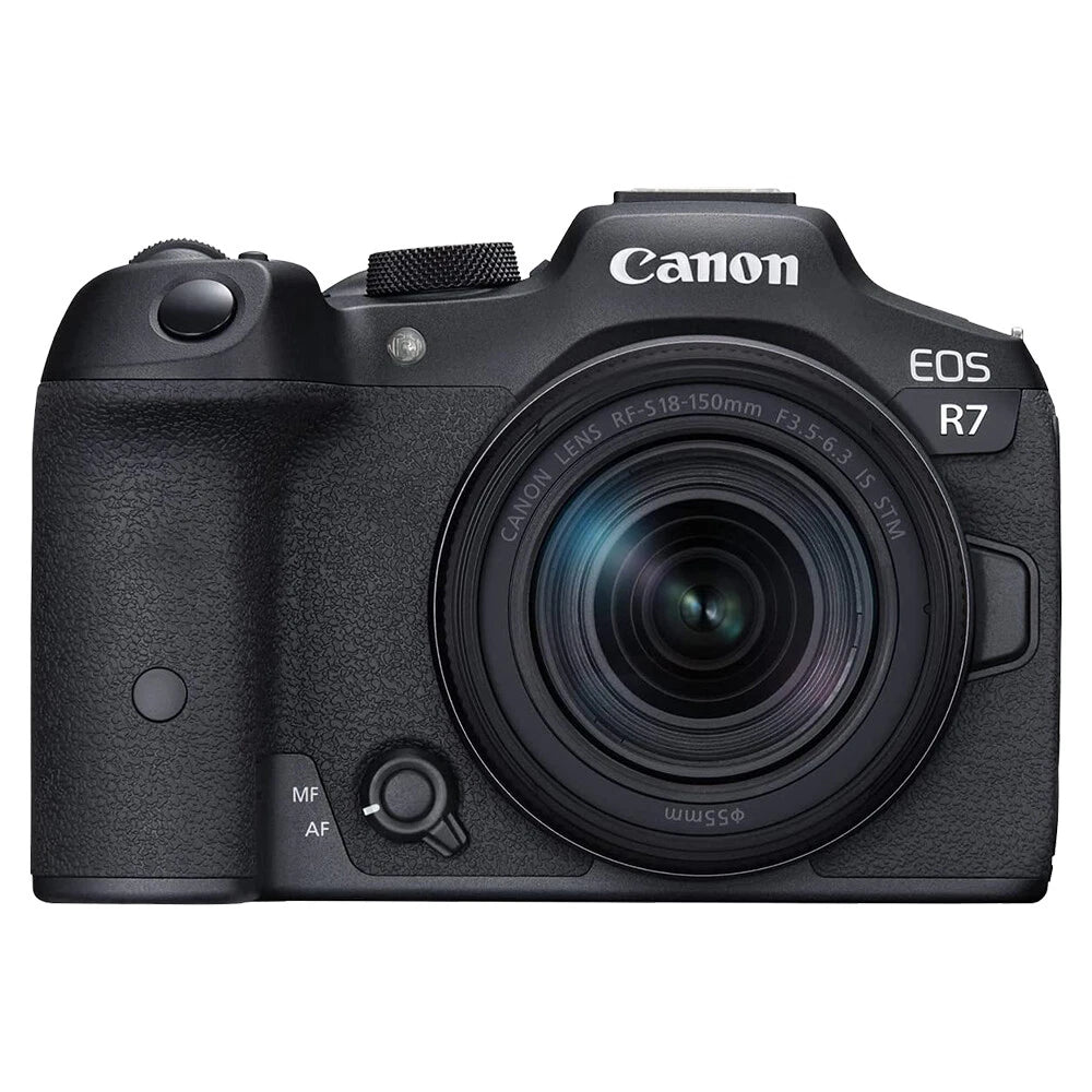 Canon EOS R7 32.5MP APS-C Mirrorless Camera with RF-S 18-150mm IS STM Lens Black
