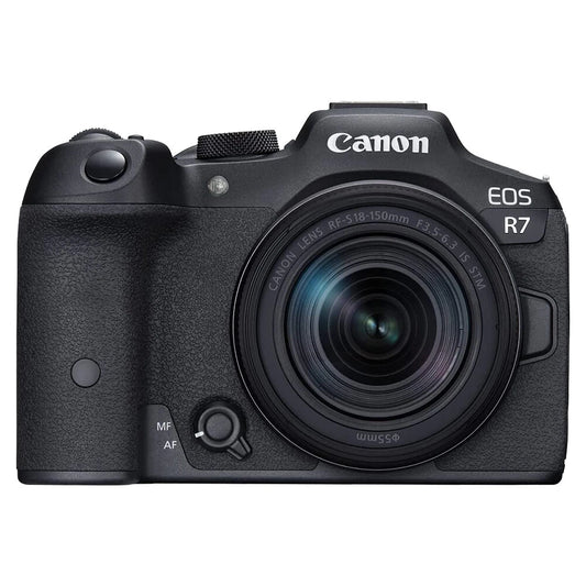 Canon EOS R7 32.5MP APS-C Mirrorless Camera with RF-S 18-150mm IS STM Lens Black