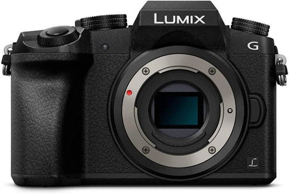 Panasonic LUMIX G7 16MP Micro Four Thirds Mirrorless Camera Body Only Black
