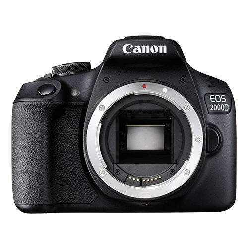 Canon EOS 2000D Rebel T7 24.1MP APS-C DSLR Camera Body Black