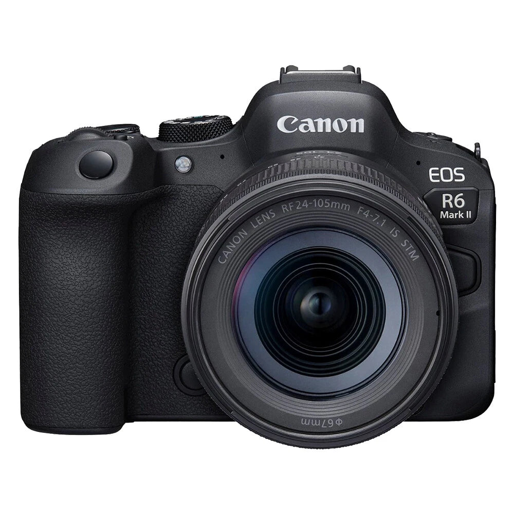 Canon EOS R6 Mark II Mirrorless Digital Camera & RF 24-105mm f/4-7.1 IS STM Lens