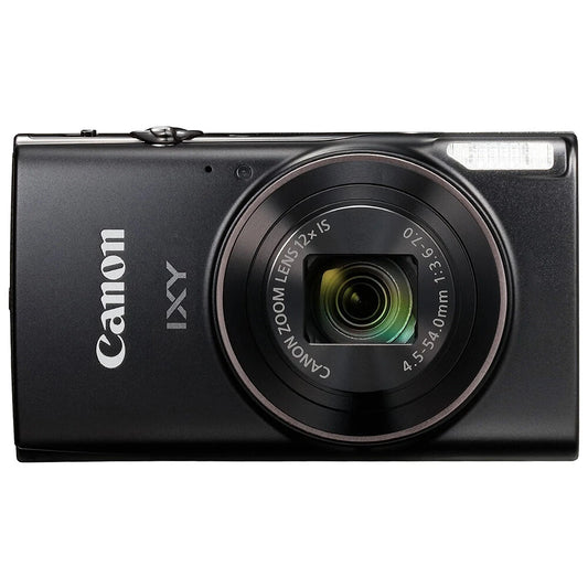 Canon IXY 650 / ELPH 360 20.2MP Digital Camera 12x Optical Zoom Wi-Fi Black