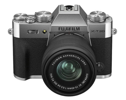 Fujifilm X-T30 II 26.1MP APS-C Mirrorless Camera with XC 15-45mm Lens Silver