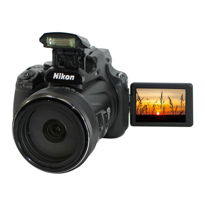 Nikon COOLPIX P1100 16MP 125x Optical Zoom 4K Digital Camera Black