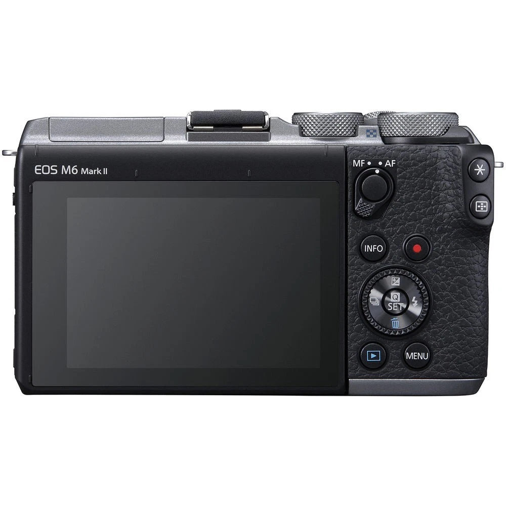 Canon EOS M6 Mark II 32.5MP APS-C Mirrorless Camera Body Silver