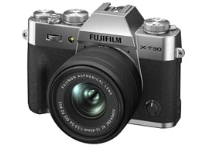 Fujifilm X-T30 II 26.1MP APS-C Mirrorless Camera with XC 15-45mm Lens Silver