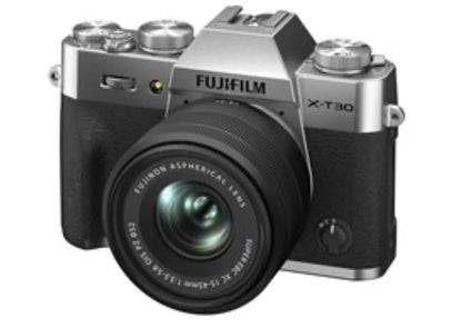 Fujifilm X-T30 II 26.1MP APS-C Mirrorless Camera with XC 15-45mm Lens Silver