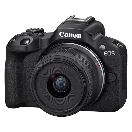 Canon EOS R50 24.2MP APS-C Mirrorless Camera with RF-S 18-45mm IS STM Lens Black