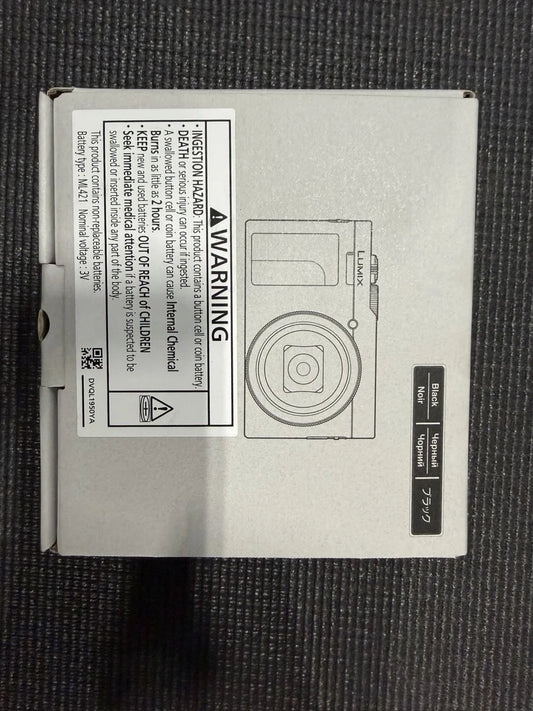 Panasonic Lumix ZS99 20.3MP 30x Optical Zoom 4K Digital Camera Black