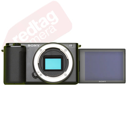 Sony ZV-E10 24.2MP APS-C 4K Mirrorless Camera with 16-50mm Lens Black