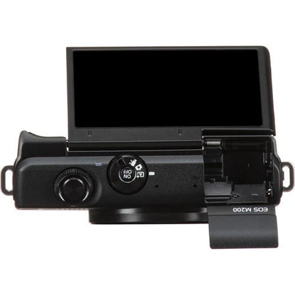 Canon EOS M200 24.1MP APS-C Mirrorless Camera Body Only Black