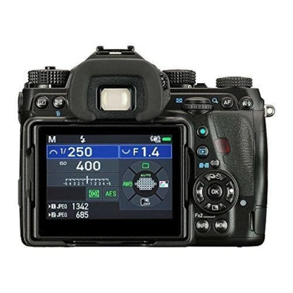 PENTAX K-1 Mark II 36.4MP Full-Frame DSLR Camera Body Black