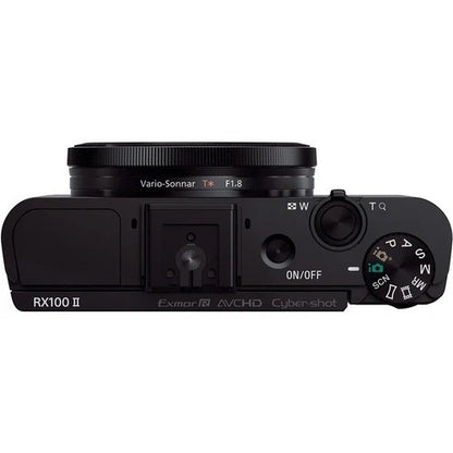 Sony Cyber-shot DSC-RX100 II 20.2MP 1-Inch Sensor Compact Digital Camera Black