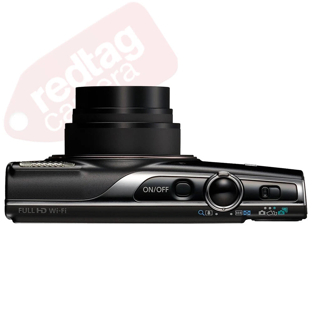 Canon IXY 650 / ELPH 360 20.2MP Digital Camera 12x Optical Zoom Wi-Fi Black