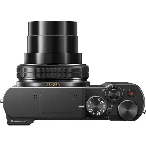 Panasonic Lumix DMC-ZS100 20.1MP 10x Optical Zoom 4K Digital Camera Black
