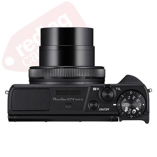 Canon PowerShot G7 X Mark III 20.2MP 4K 4.2x Optical Zoom Digital Camera Black