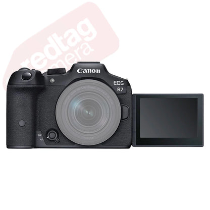 Canon EOS R7 32.5MP APS-C Mirrorless Camera with RF-S 18-150mm IS STM Lens Black