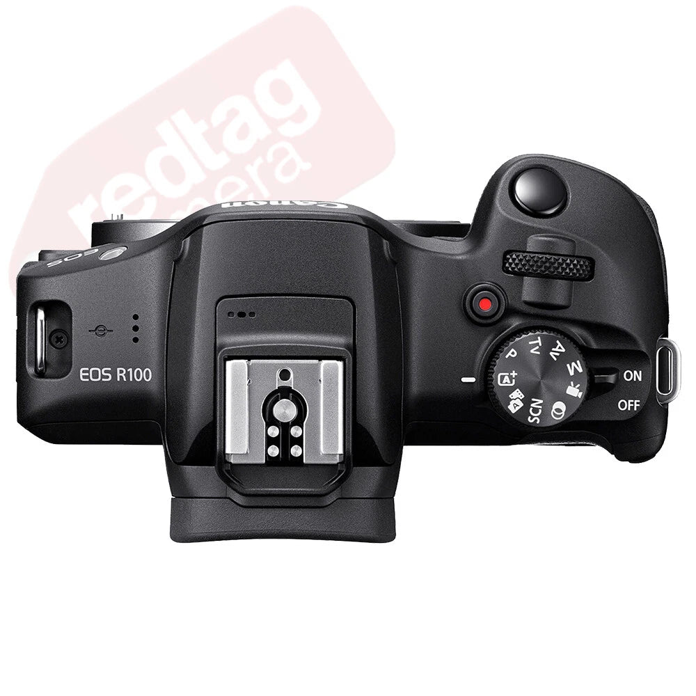 Canon EOS R100 Mirrorless Digital Camera with RF-S 18-45mm IS STM Lens