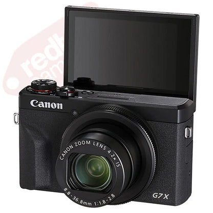 Canon PowerShot G7 X Mark III 20.2MP 4K 4.2x Optical Zoom Digital Camera Black