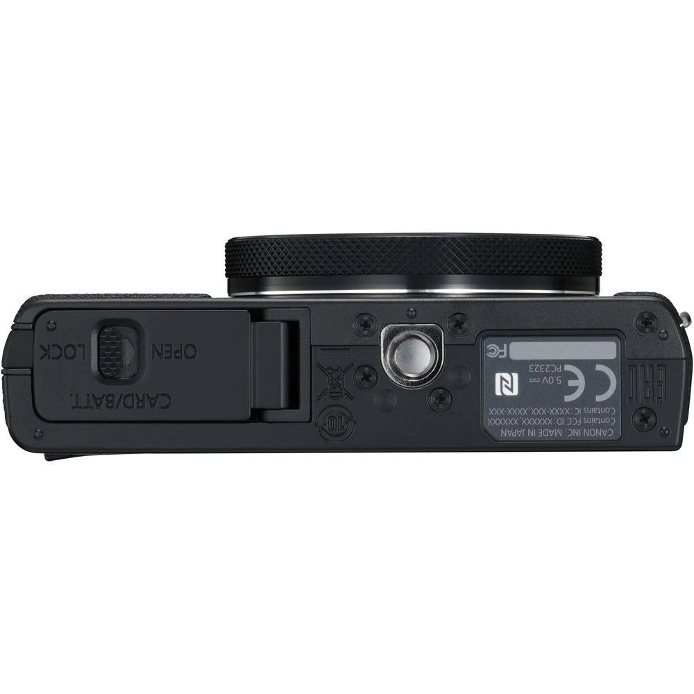 Canon PowerShot G9 X Mark II 20.1MP 1-Inch Sensor Compact Digital Camera Black