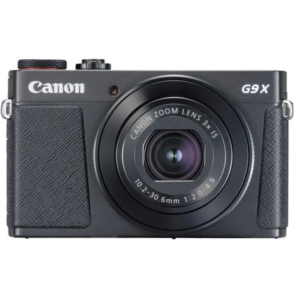 Canon PowerShot G9 X Mark II 20.1MP 1-Inch Sensor Compact Digital Camera Black