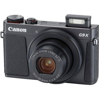 Canon PowerShot G9 X Mark II 20.1MP 1-Inch Sensor Compact Digital Camera Black